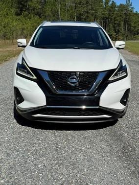 White 2019 Nissan Murano Platinum