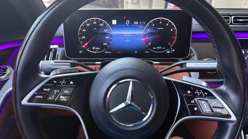 White 2021 Mercedes-Benz S-Class S 580 4MATIC