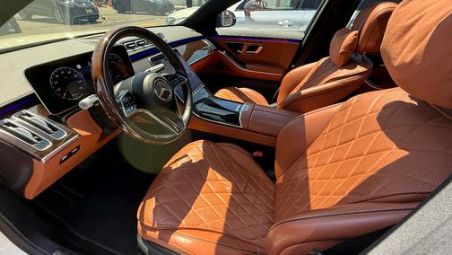 White 2021 Mercedes-Benz S-Class S 580 4MATIC
