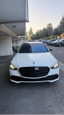 White 2021 Mercedes-Benz S-Class S 580 4MATIC