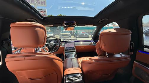 White 2021 Mercedes-Benz S-Class S 580 4MATIC