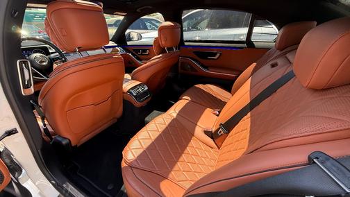 White 2021 Mercedes-Benz S-Class S 580 4MATIC