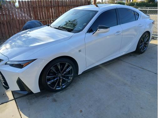 White 2024 Lexus IS 350 F SPORT Design