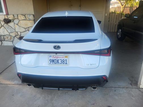White 2024 Lexus IS 350 F SPORT Design
