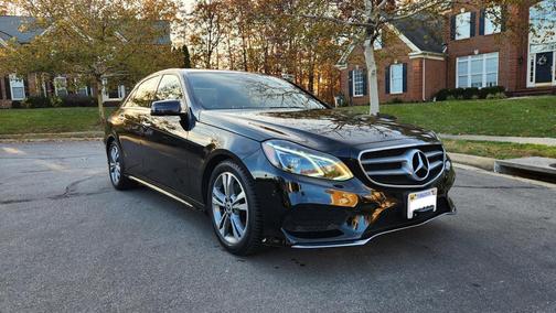 Black 2016 Mercedes-Benz E-Class E 350 4MATIC