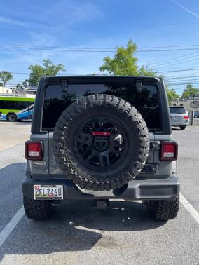 Gray 2022 Jeep Wrangler Willys