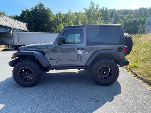 Gray 2022 Jeep Wrangler Willys