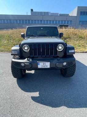 Gray 2022 Jeep Wrangler Willys