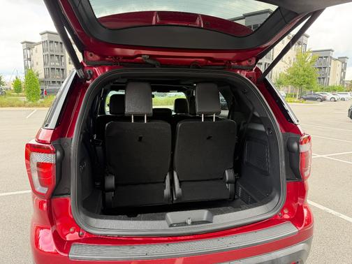 Red 2019 Ford Explorer Sport