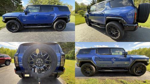 Blue 2024 GMC HUMMER EV SUV 2X