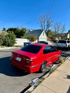 Red 2003 BMW M5 Base