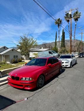 Red 2003 BMW M5 Base