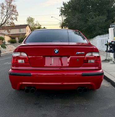 Red 2003 BMW M5 Base