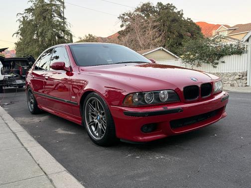 Red 2003 BMW M5 Base