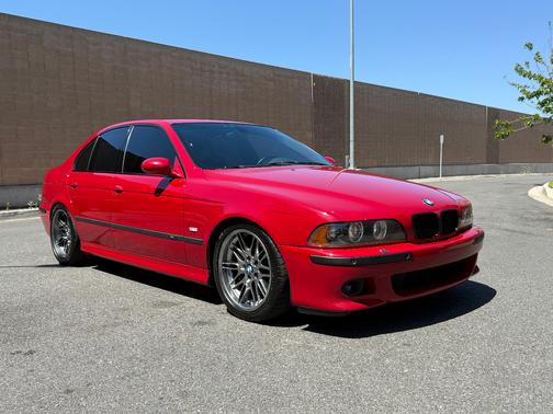 Red 2003 BMW M5 Base