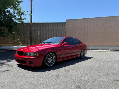 Red 2003 BMW M5 Base