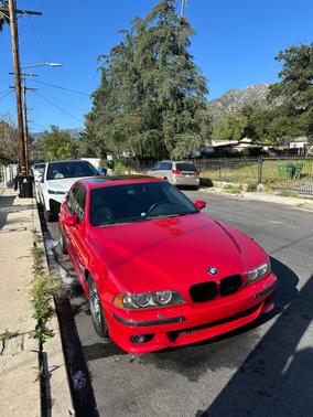 Red 2003 BMW M5 Base