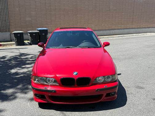 Red 2003 BMW M5 Base