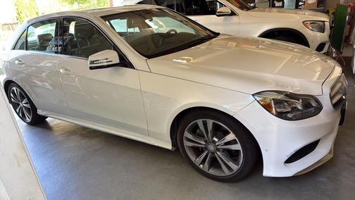 White 2015 Mercedes-Benz E-Class E 350