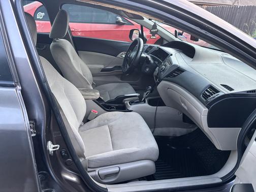 Gray 2012 Honda Civic LX