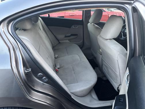 Gray 2012 Honda Civic LX