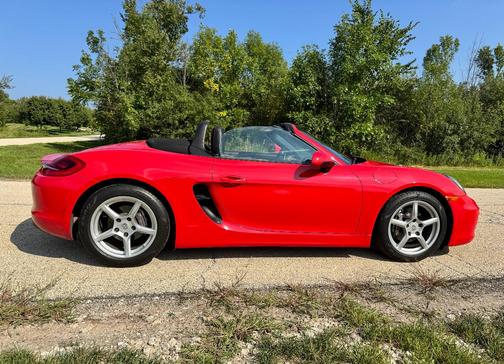 Red 2015 Porsche Boxster Boxster