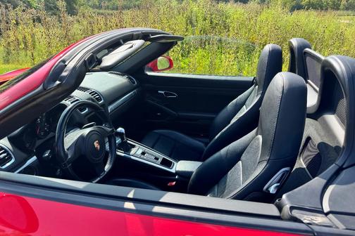 Red 2015 Porsche Boxster Boxster