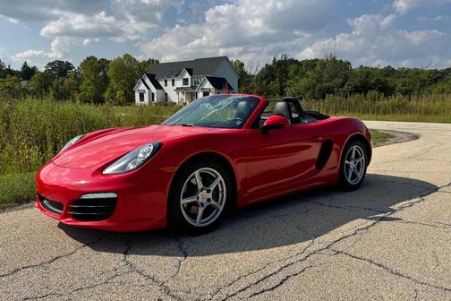 Red 2015 Porsche Boxster Boxster
