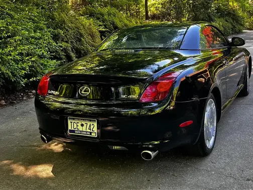Black 2003 Lexus SC 430 Base