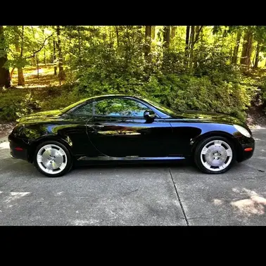 Black 2003 Lexus SC 430 Base