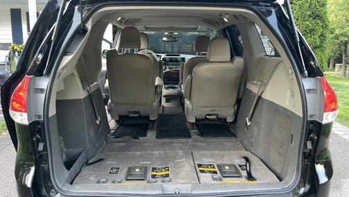 Black 2012 Toyota Sienna XLE