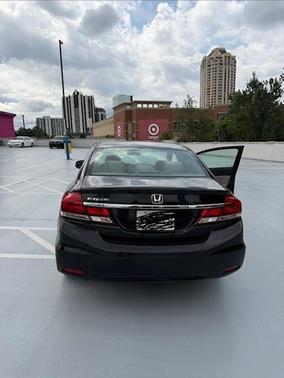 Black 2013 Honda Civic LX