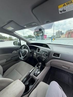 Black 2013 Honda Civic LX