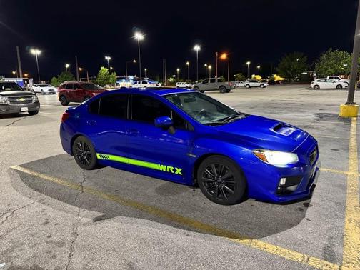 Blue 2015 Subaru WRX Limited