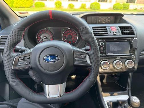 Blue 2015 Subaru WRX Limited