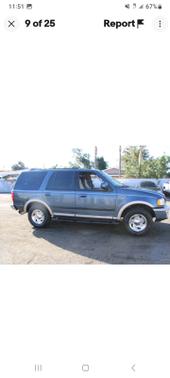 Blue 1998 Ford Expedition XLT 4WD