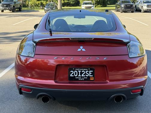 Red 2012 Mitsubishi Eclipse SE