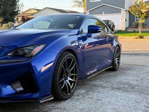 Blue 2015 Lexus RC F Base