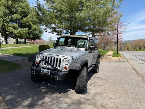 Silver 2012 Jeep Wrangler Sport