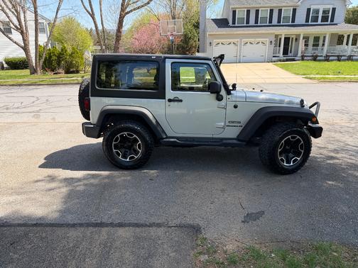 Silver 2012 Jeep Wrangler Sport