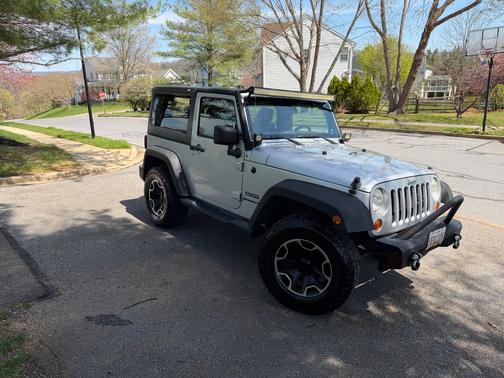 Silver 2012 Jeep Wrangler Sport