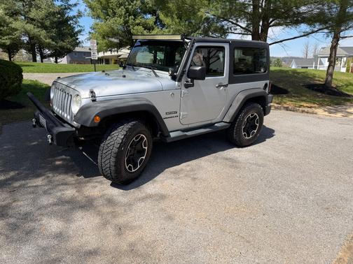 Silver 2012 Jeep Wrangler Sport