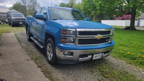 Blue 2015 Chevrolet Silverado 1500 2LT