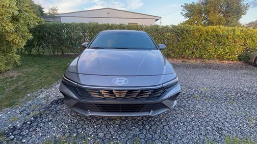 Gray 2024 Hyundai ELANTRA SEL