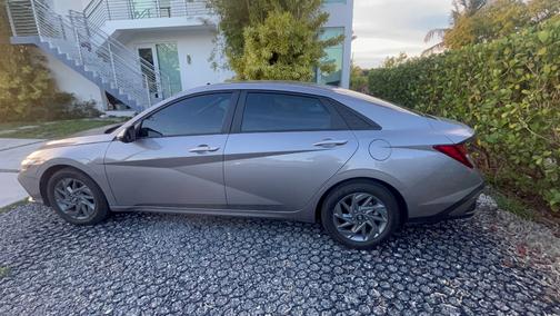 Gray 2024 Hyundai ELANTRA SEL