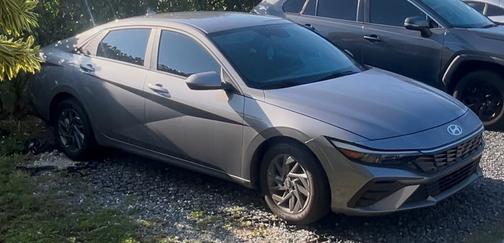 Gray 2024 Hyundai ELANTRA SEL