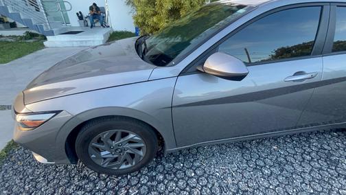 Gray 2024 Hyundai ELANTRA SEL
