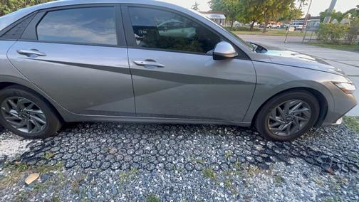 Gray 2024 Hyundai ELANTRA SEL