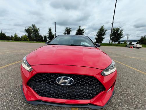 Red 2020 Hyundai Veloster Turbo Ultimate