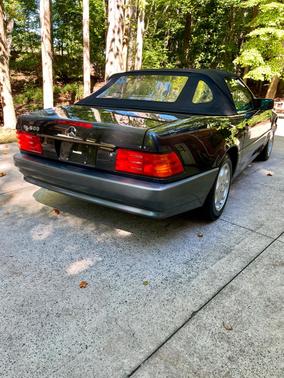 Black 1995 Mercedes-Benz SL-Class SL500 Roadster